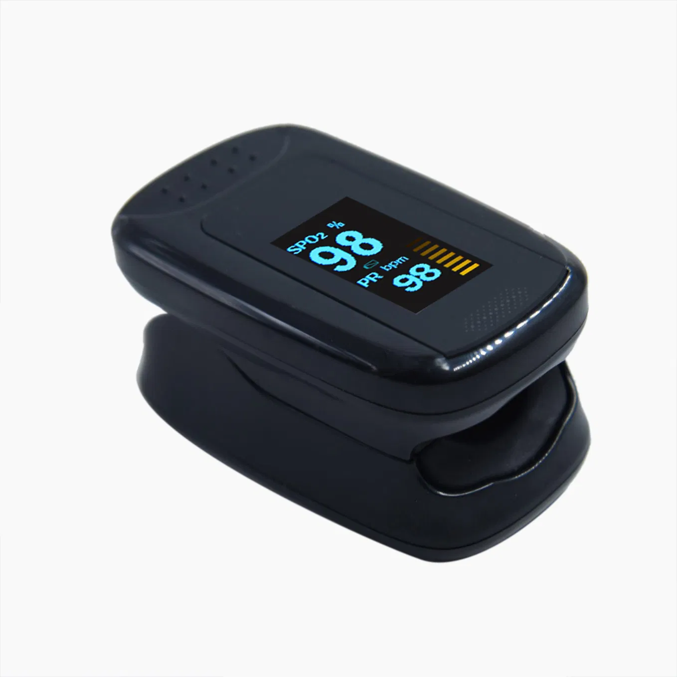 Ossimetro di impulso digitale medico del monitor dell'ossigeno nel sangue di prezzi dell'OEM del magazzino